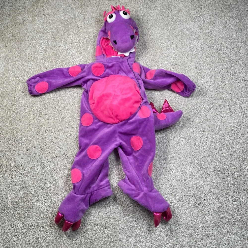 Princess Paradise Teagan The Dragon Costume 12/18 Months Purple Baby Halloween‎